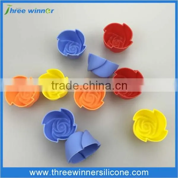Wholesale cake mould silicone rose cake mold