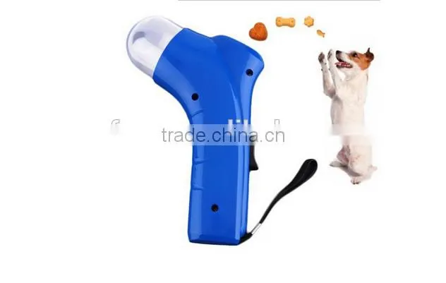 Pet training products / dog food treat training launcher / Pet Treat Snack Launcher