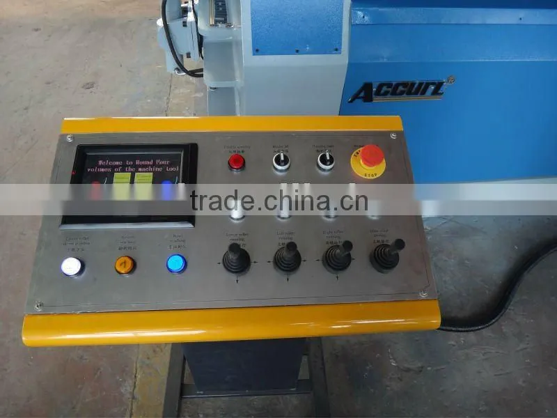 pre-bending plate rolling machine 4-roller CNC plate rolls bending machine