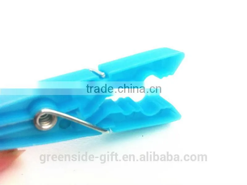 GS-1123-6pp high quality durable plastic clothes hanger pegs