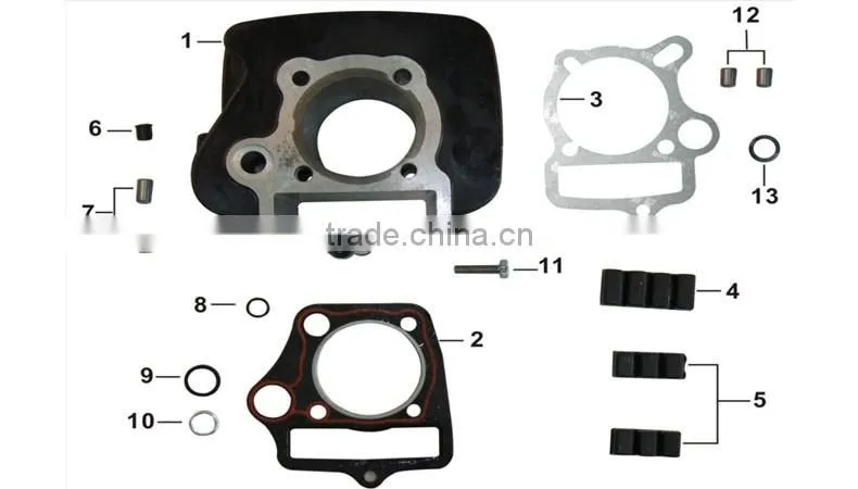 High performance and good material body set and other parts for AT110