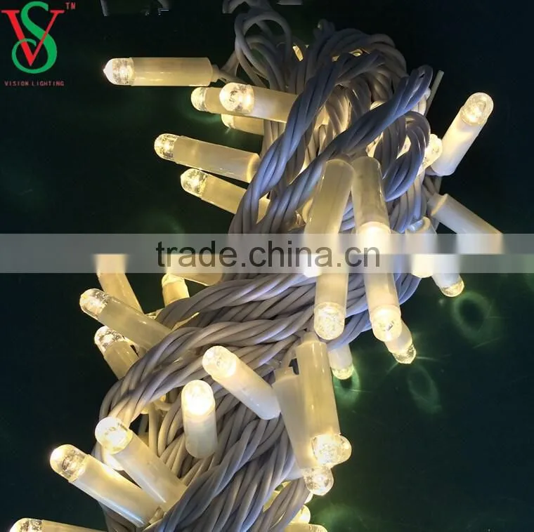 PVC Black Color Cable LED Strip for Tree Decoration Lights