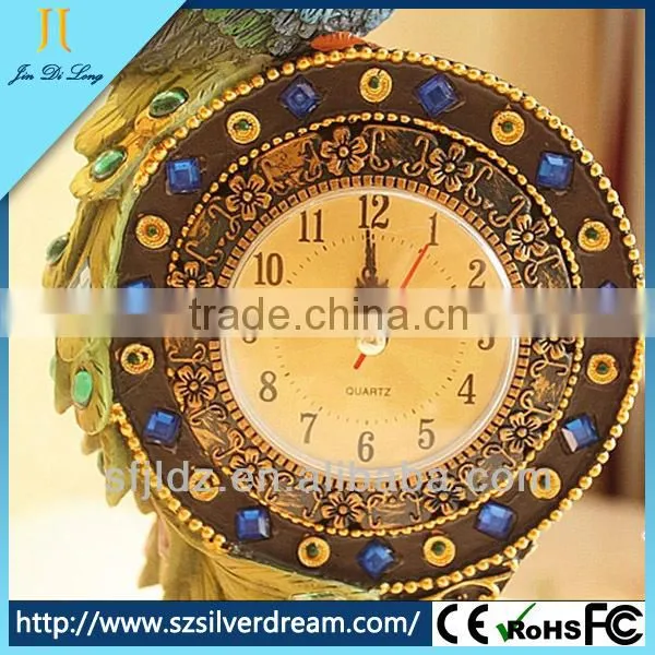 Environmental protection resins vintage home decorating clock