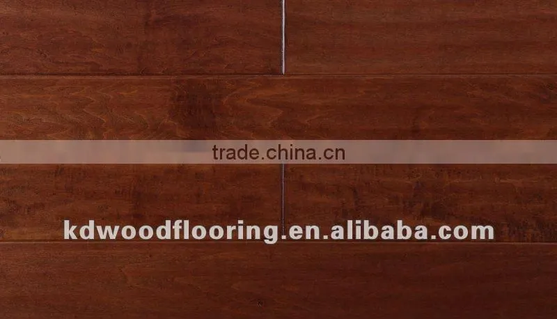 Africa Pyinkado hardwood flooring with UV Coating