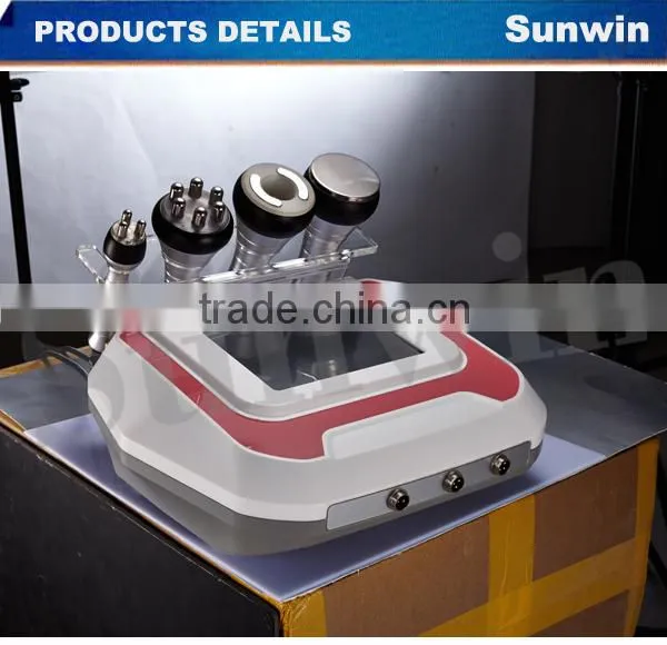 2015 hot sale portable Ultrasonic vacuum cavitation RF slimming beauty machine SW-130F