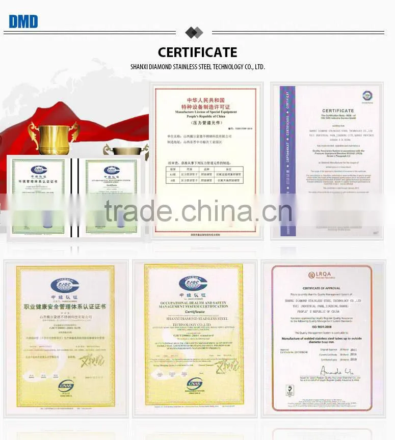 ASTM A312 stainless steel welded pipe