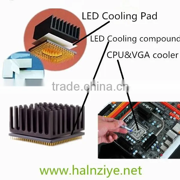high thermal conductivity electric silicone grease/compound/paste for CPU/VGA heat sink