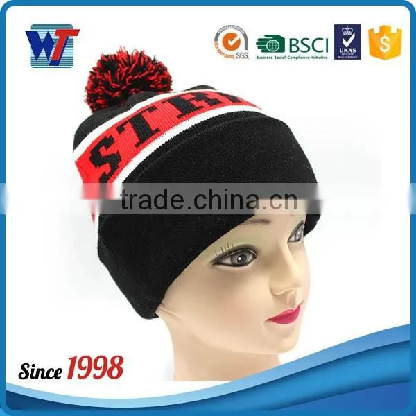Hot sell Colorful Hip Hop Beanies Knitted Custom Beanie Hats winter