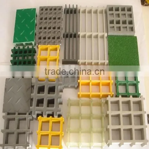 ABS FRP Carwash Floor Grating/Grates & Plastic Cover Plate Manufacturer & FRP Grilling