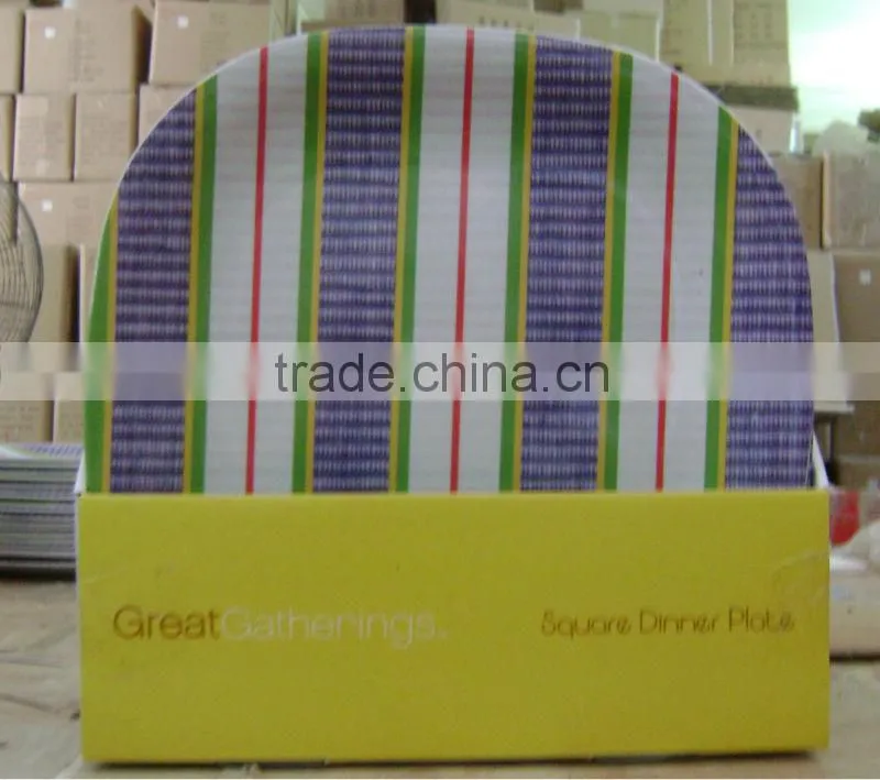 8" melamine ware round fruit basket