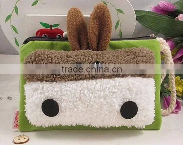 2014 Fashion Lovely Animal Silk Woman Coin Wallet Wholesale ZTCW-0004