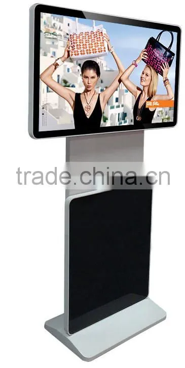 Wall mounts 32" Floor Standing touch Screen display/ indoor lcd advertising player/usb digital advertising kiosk 32"