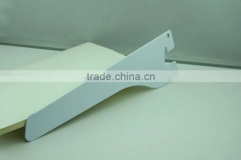 Heavy duty upright metal shelf bracket