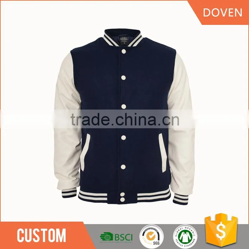 breathable and comfortable OEM cotton jacket baseball jacket