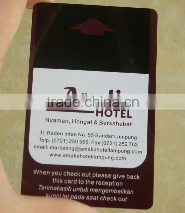 PVC Card Swipe Key Cards