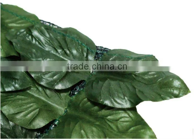 Artificial leaf fence