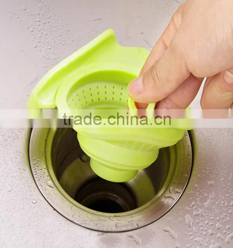 Household new items popular fanny silicone bathroom drainer China