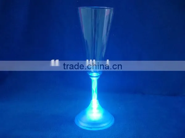 Factory supply led flashing champagne cup with different design for promotion gifts