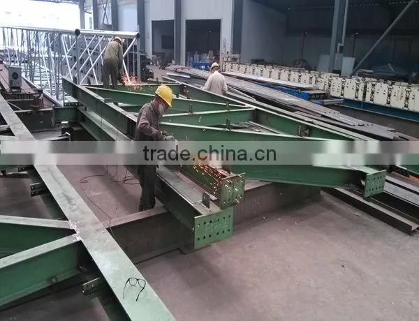 Steel structure building processing