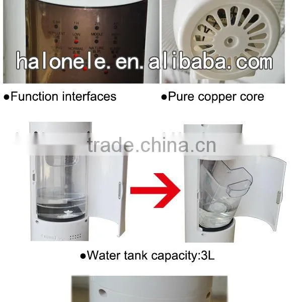 Timer & Anion Function Electric Mosquito Repellent Mist Cooling Fan