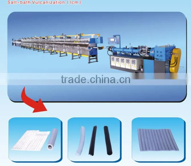 salt-bath rubber making machinery ///Salt bath vulcanization (LCM) machinery