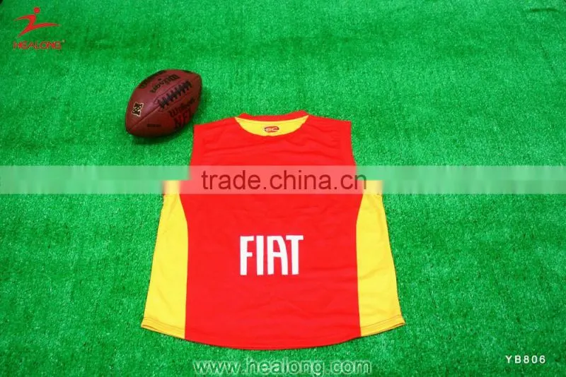 Healong New Design AFL Rugby Jersry Uniform Shirt Football Jumper
