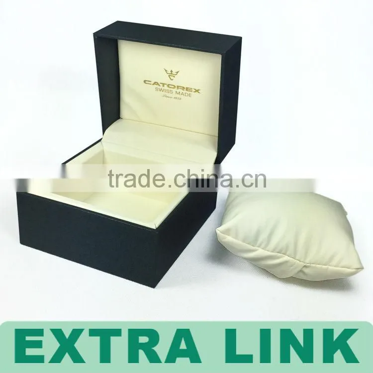 Guangzhou China Alibaba supplier Extra Link Custom Made Luxury Designer Packaging Watch Boxes