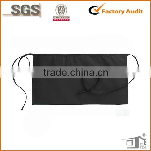 polycotton blank short waist three pocket aprons wholesale