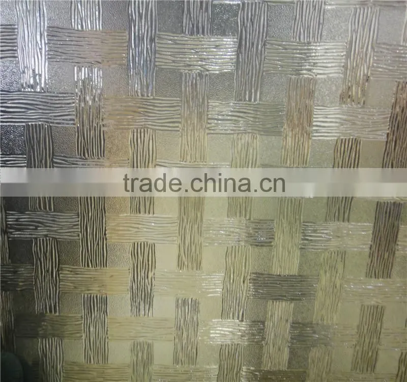3mm 3.5mm 4mm 5mm 6mm bronze weave pattern glass