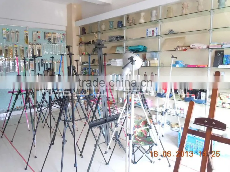 In stock 53-163cm folding metal easel drawing stand sketch metal easel cheap easel