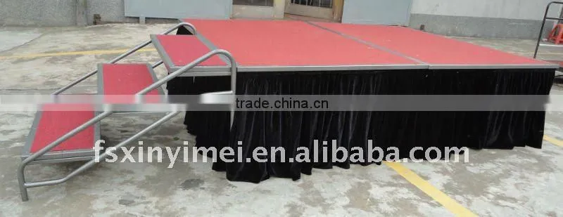 Restaurant Metal Movable Stage XYM-P06