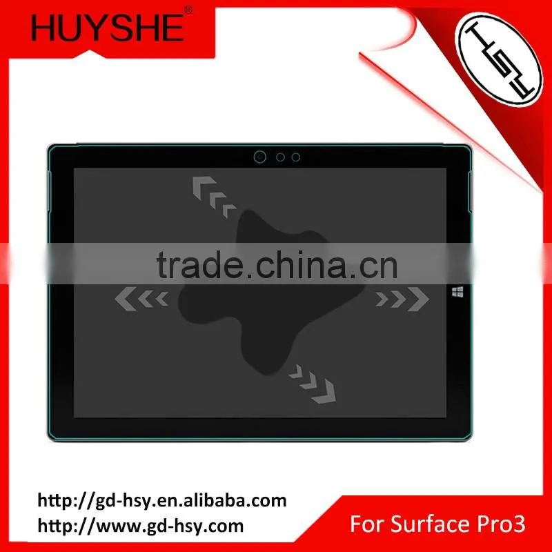 HUYSHE 9h Tempered Glass tablet Screen Protector for Microsoft surface pro 3