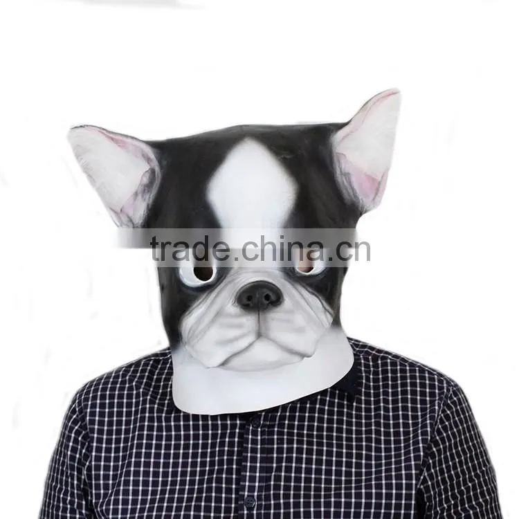 Factory price Caddy dog children animal mask for Halloween festival