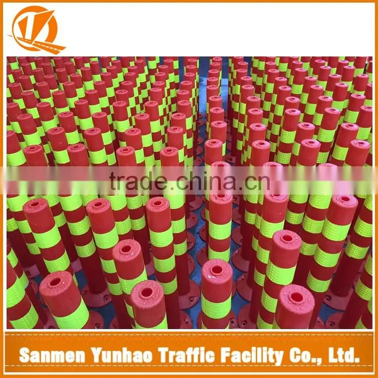 Newest 2016 hot products flexible spring warning post products exported from china