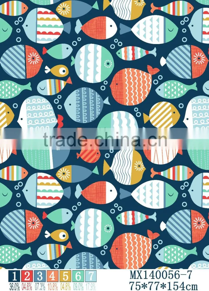 Print microfiber fabric