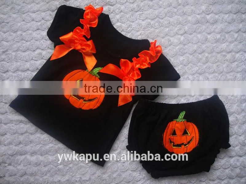 Latest style fashion kids halloween clothing set