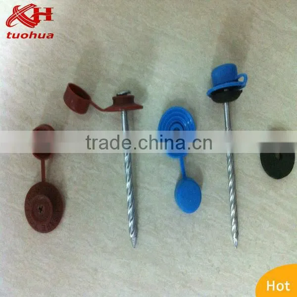High Quality Plastic Cap Nails for Building Use