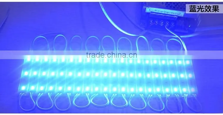 Flexible Led Light Led Downlight Module Super Bright 5730LED Module 3 LEDS Waterproof IP67 SMD modules white light