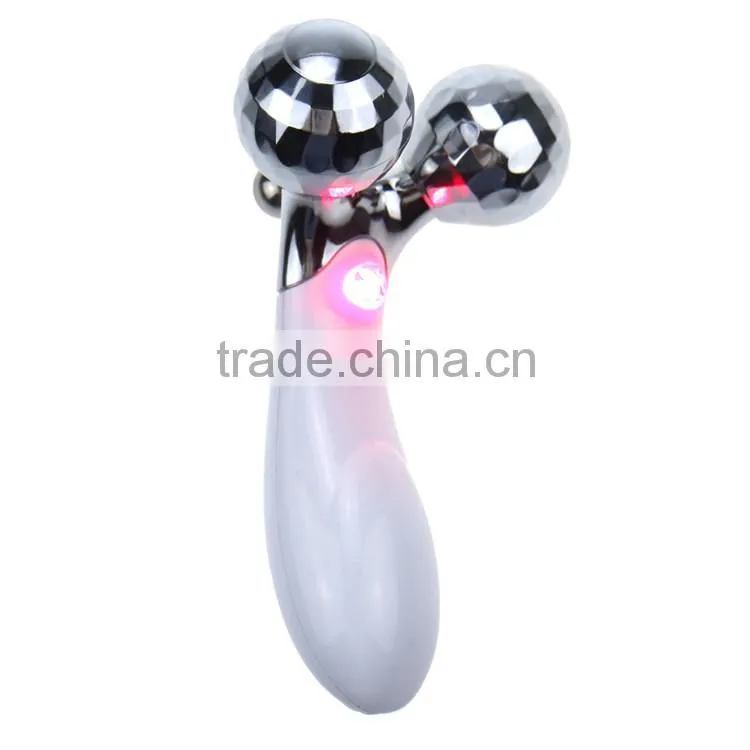 3D Y shape roller infrared EMS facial massager Slimming handheld instruments
