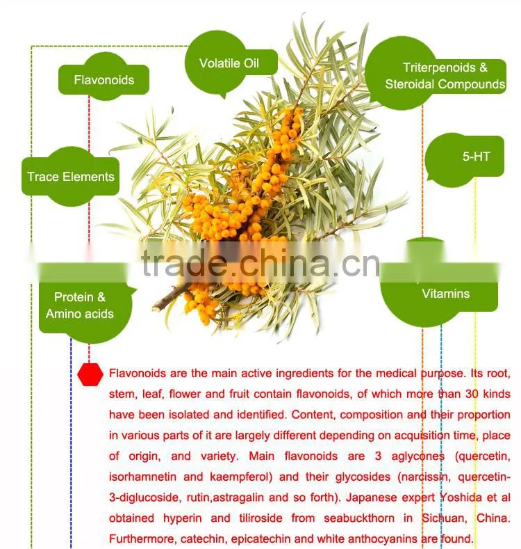 Elimination of electrostatic care hair repair damaged hair Seabuckthorn hair conditioner