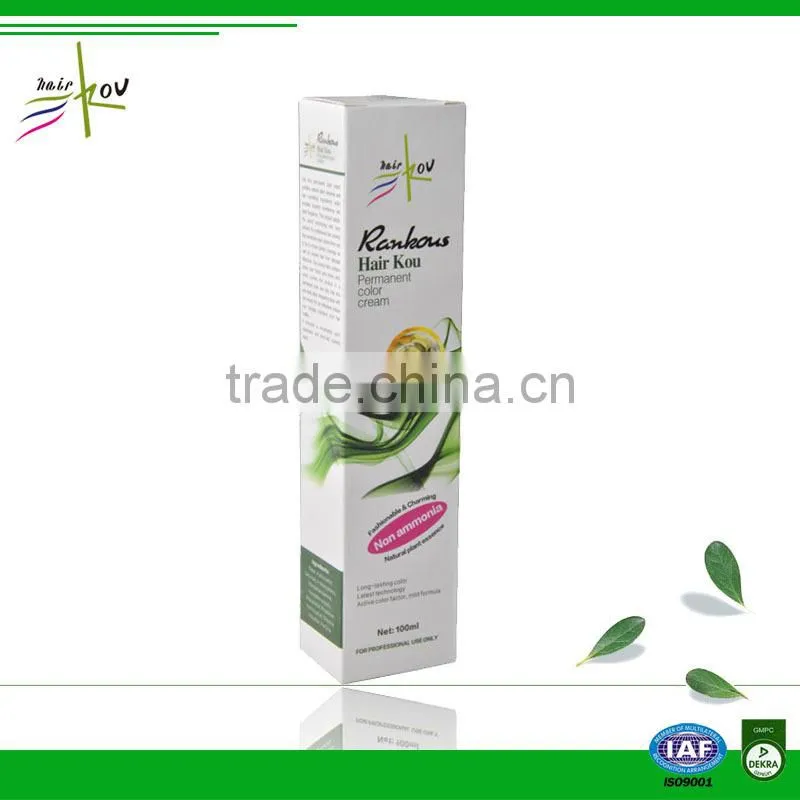 2016 best permanent 48 colors hair dye for hair