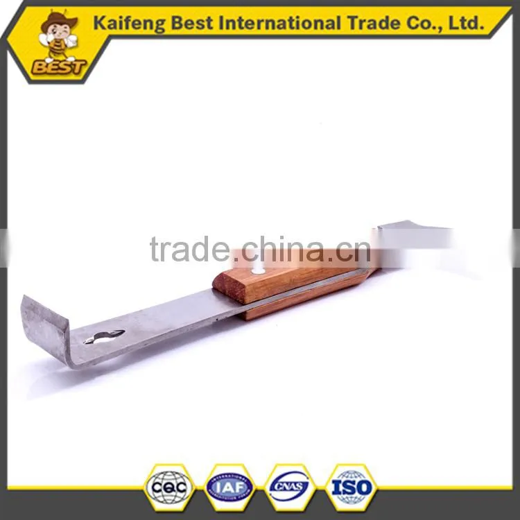 Best quality stainless steel uncapping knife/cutting knife with wooden handle