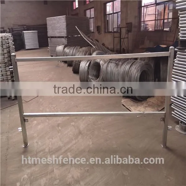 2014 new discount fashional high quality factory direct sold cheap 1.1m height canada crowd control barrier(made in china)