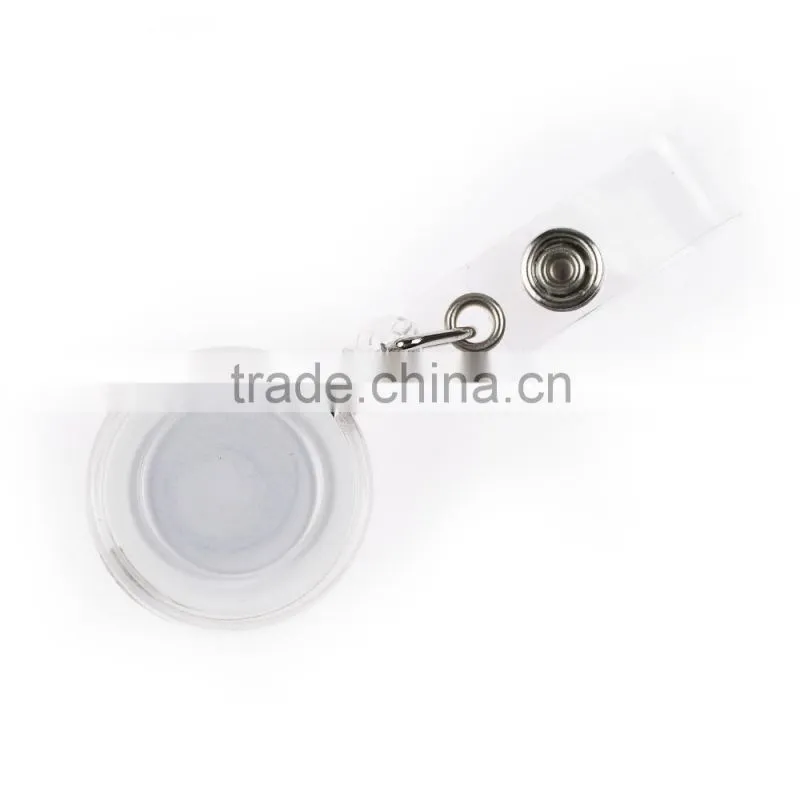 2016 Cheap Best Selling Retractable Reel Yoyo Plastic ID Card Holder with String