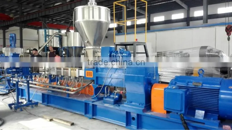 Polythene Plastic Extrusion Machine With Recycling Pelletizer Line