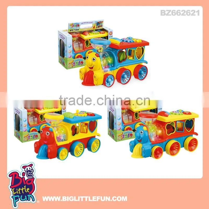Battery operated toy train