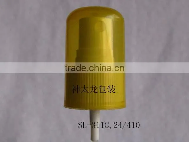 Plastic perfume bottle sprayer cap