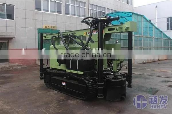High power ! HF485Y crawler type practical water well drilling rig price