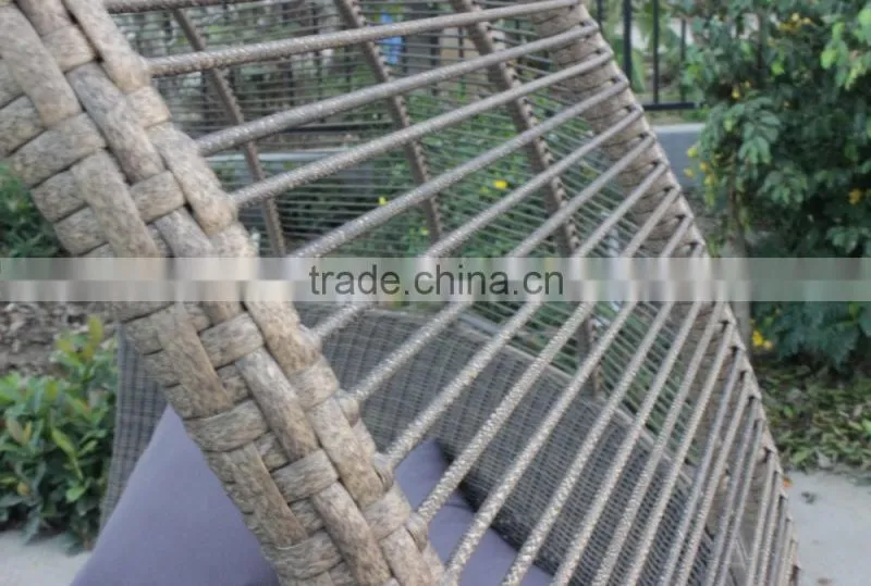 Newest Wicker Sofa Bed Unique Design Garden Daybed Furniture