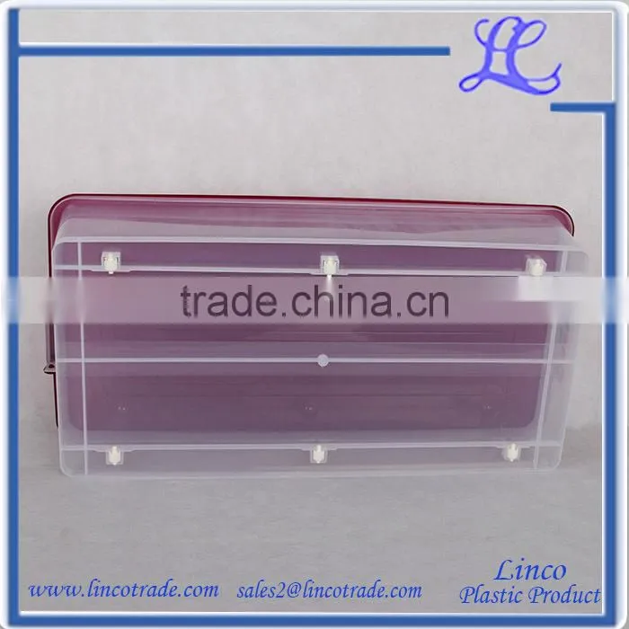 Durable Plastic Storage Box With Lock And Wheel